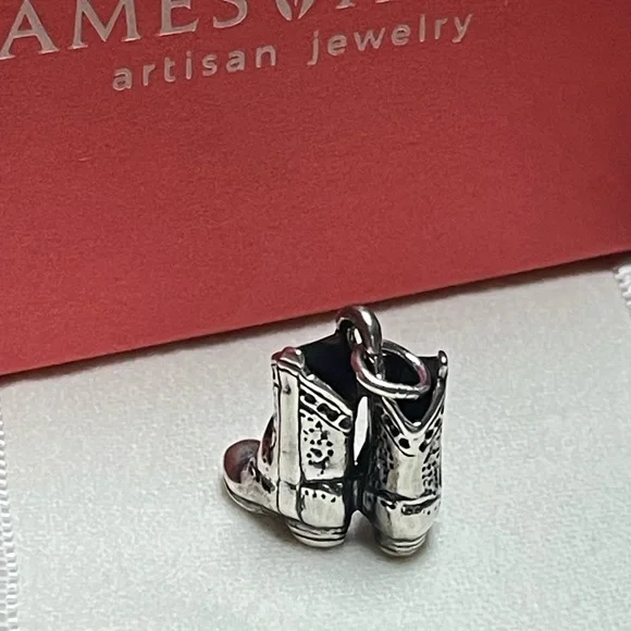 James Avery Cowboy Boot Charm - Picture 2 of 3